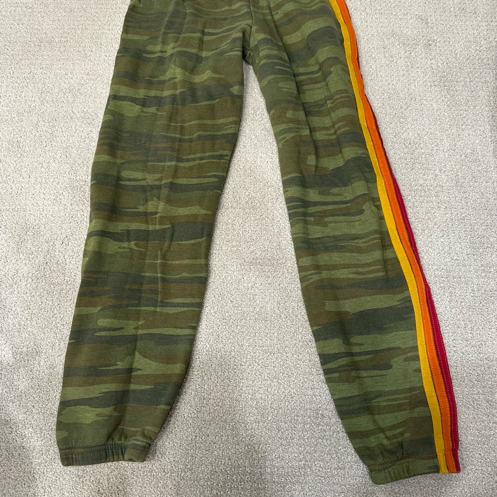 Aviator nation, camo, joggers, size large, gently, worn great condition